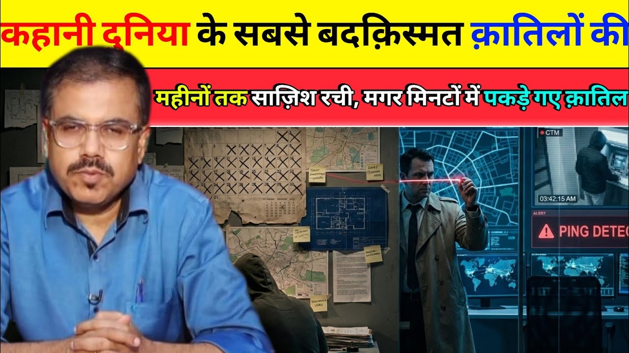 दुनिया के सबसे बदनसीब कातिल | कत्ल के 2 मिनट के बाद ही पकड़े गए कातिल?