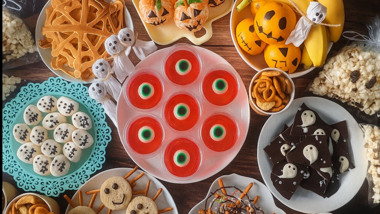 ✨️👻🎃10 Easy Ideas for a Halloween Party.