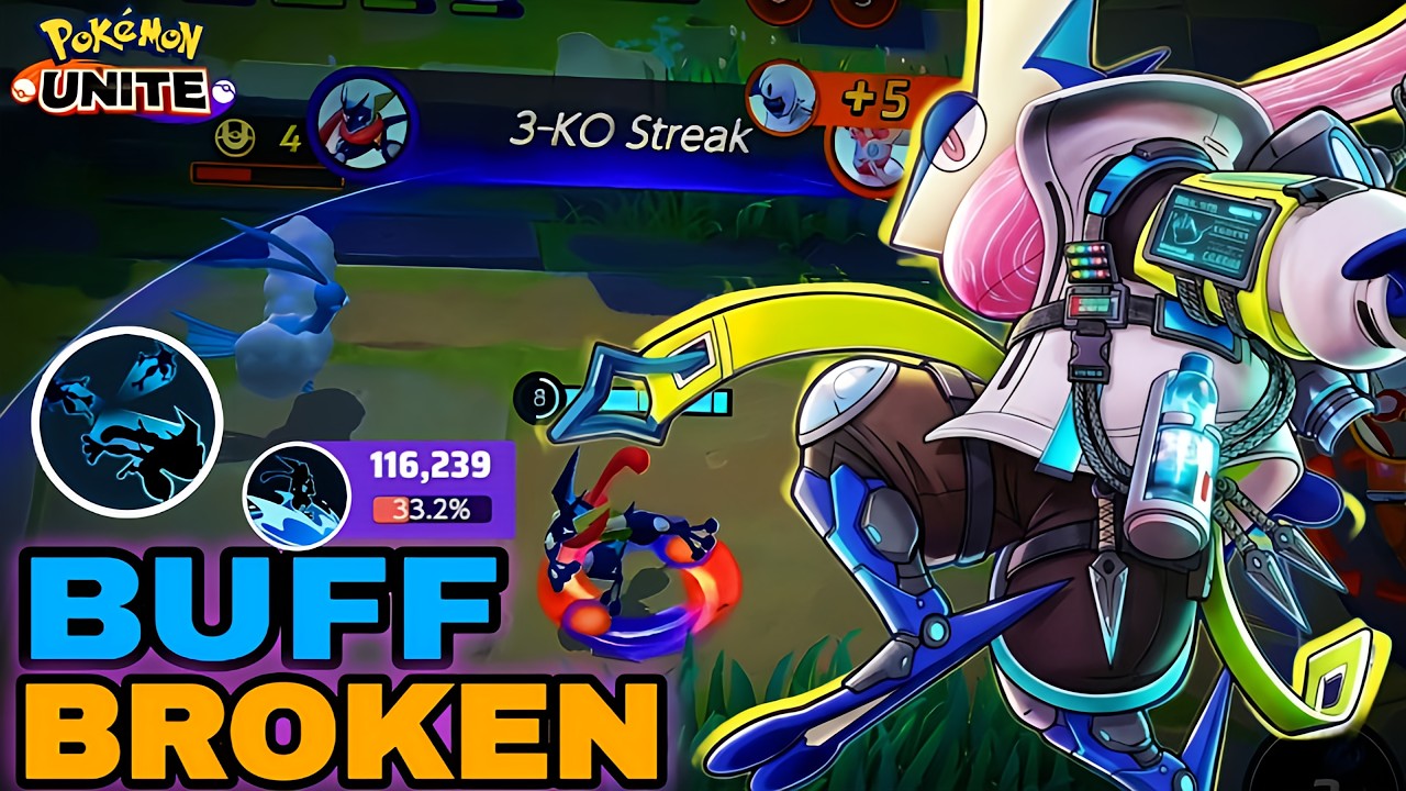 Buffed Greninja Is INSANE 17 Kills & 116k Damage