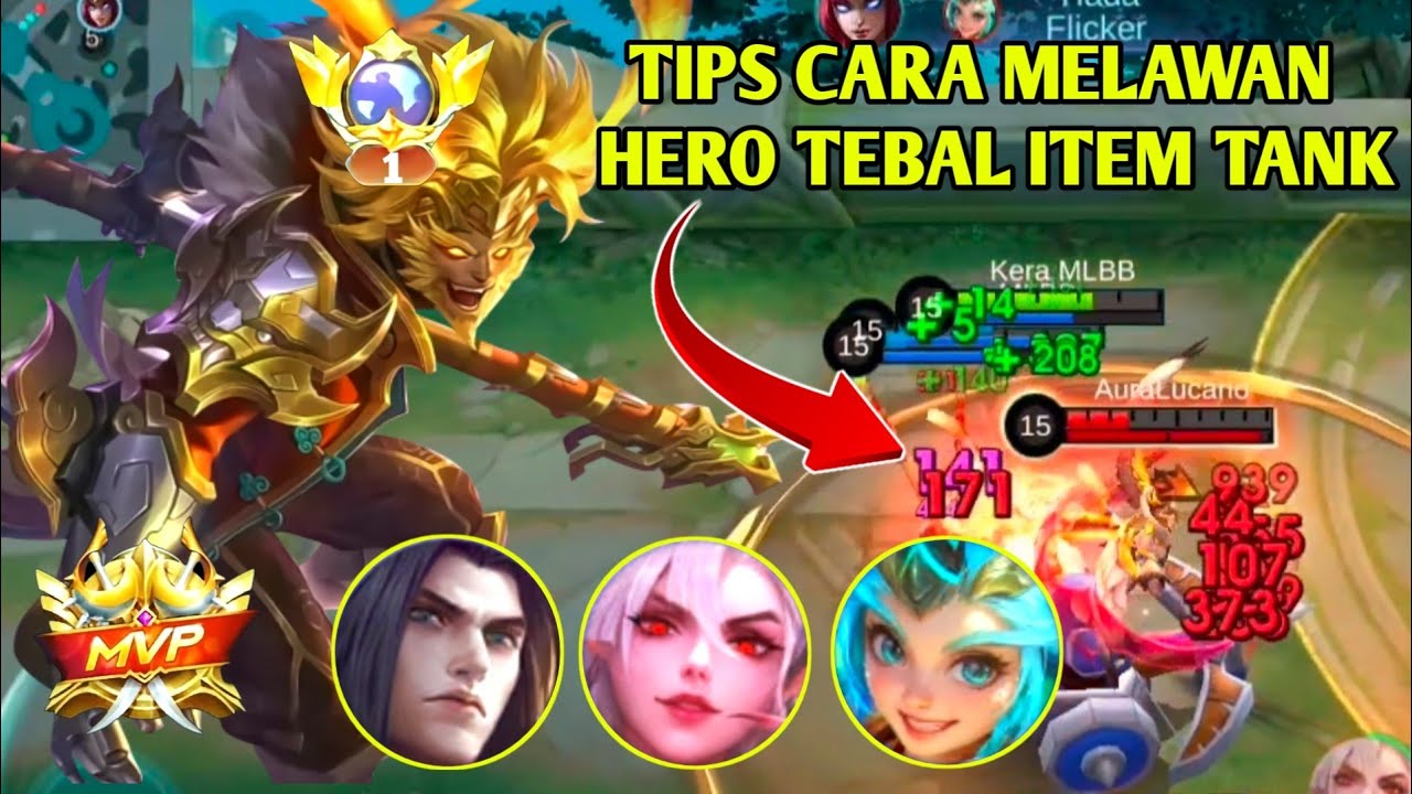 CARA SUN MELAWAN HERO TEBAL BIAR DAMAGE TEMBUS (MOBILE LEGENDS) 