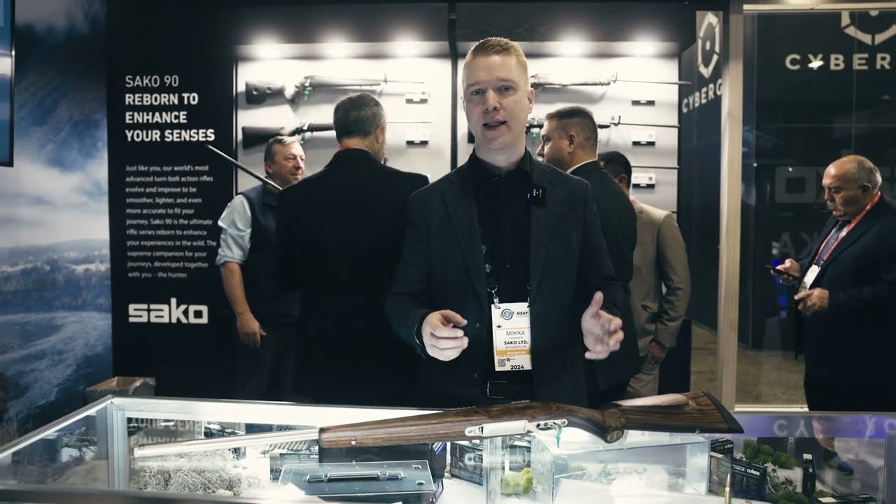 SHOT Show 2024 - The Sako cold hammer forged barrel