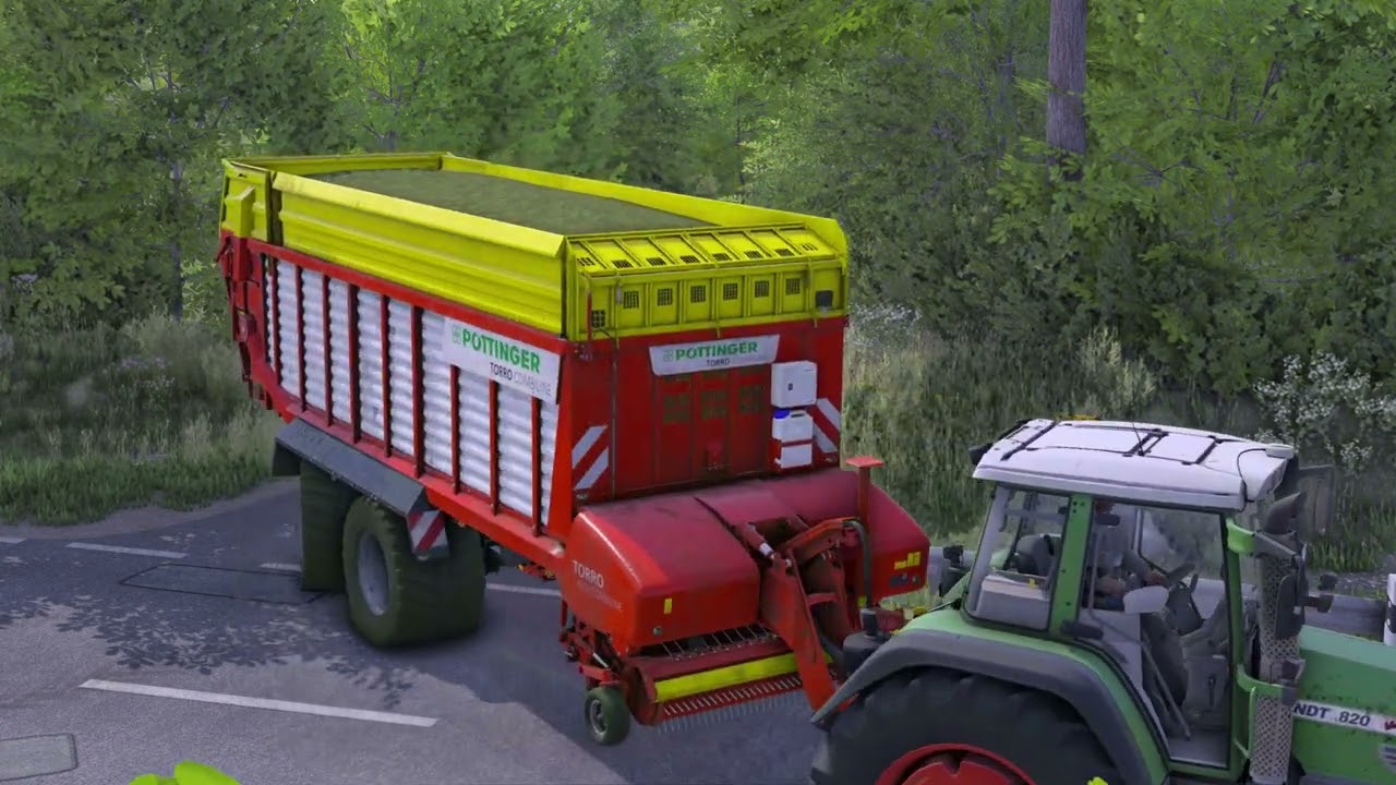 LS22 Gras Häckseln auf Ostseeküste Im Team von RentnerModding