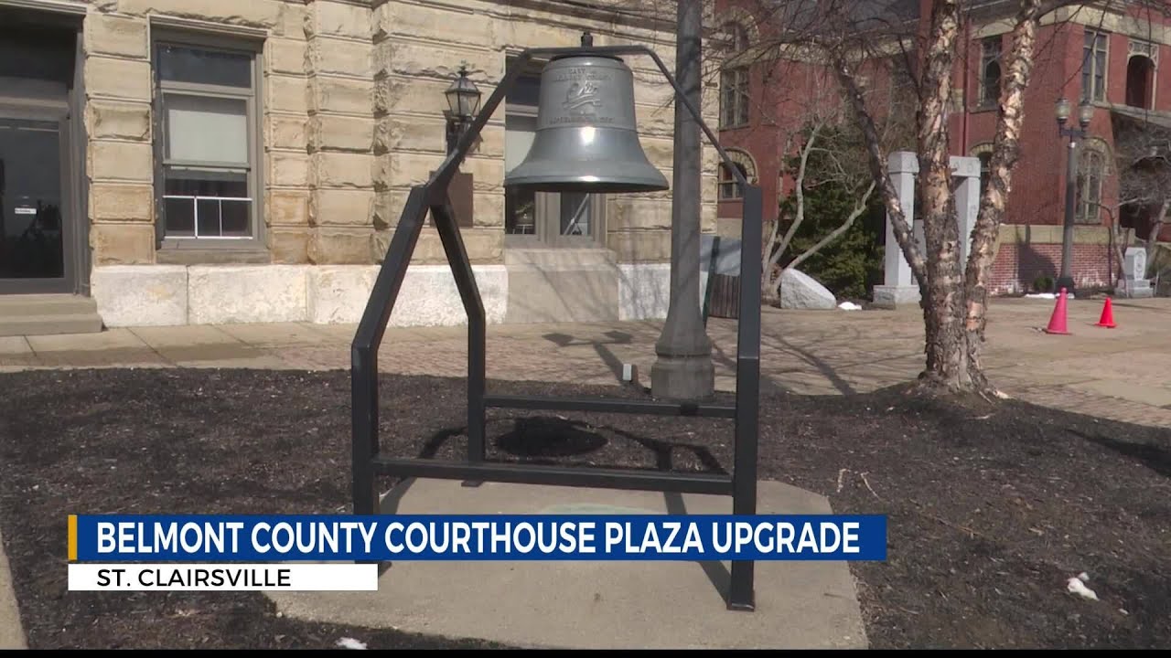 Belmont County Courthouse Plaza getting an upgrade