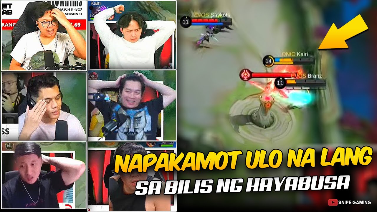 PRO PLAYERS and STREAMERS REACTION on KAIRI's HAYABUSA HIGHLIGHTS DURING the FINALS . . . 🤯
