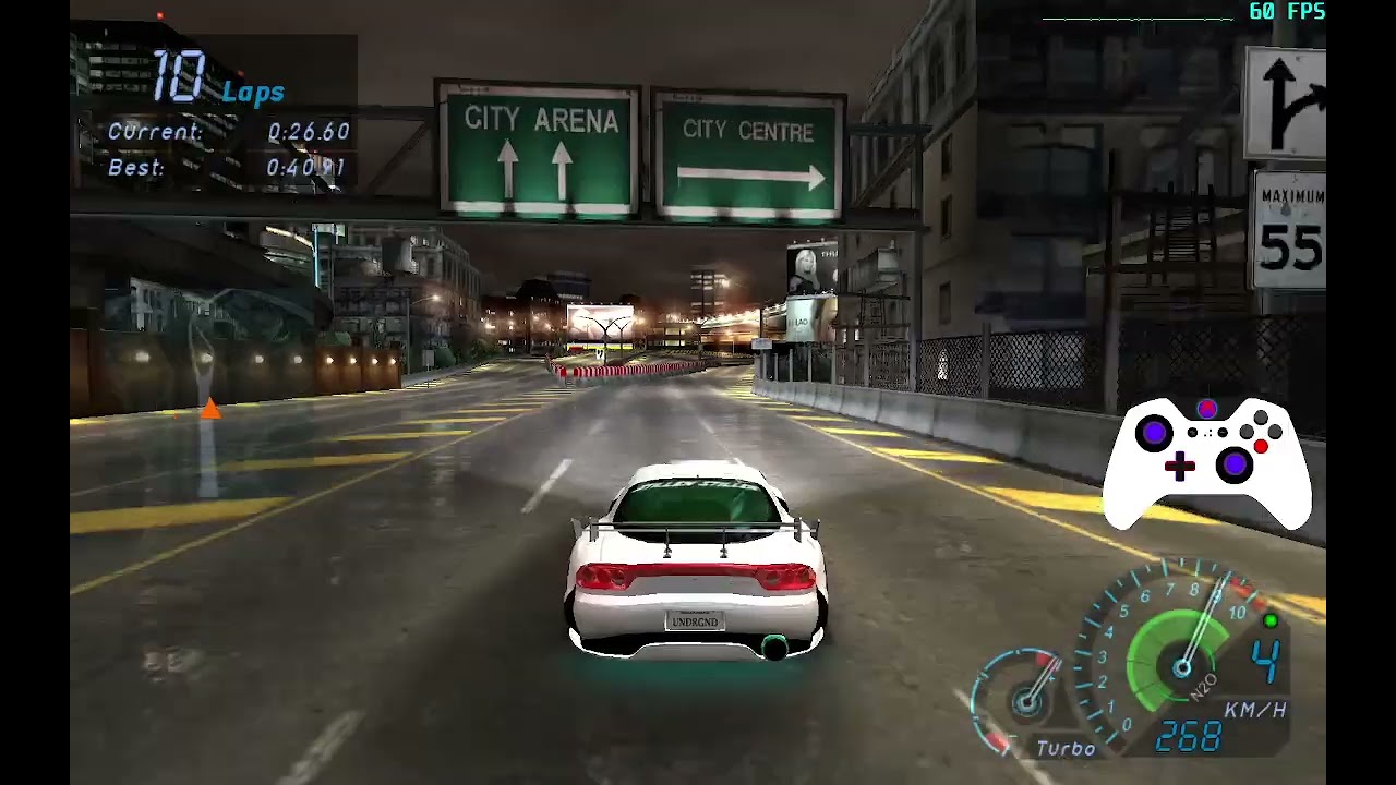 Need For Speed: Underground - National Rail - RX7 - No NOS/No Uniques - Improved WR