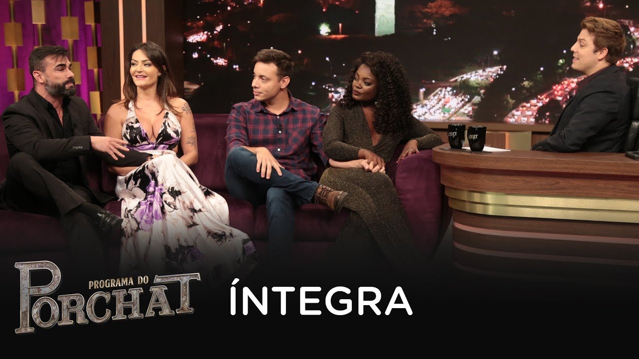 Programa do Porchat (completo) | Casais Power Couple (28/06/2018)