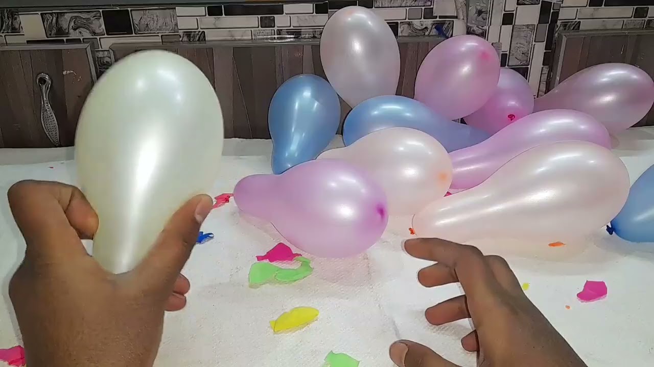 ASMR Colorful Little Balloon Show asmr