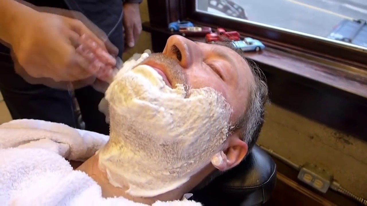 Full Shave Tutorial by Farzad at Farzad's Barber Shop
