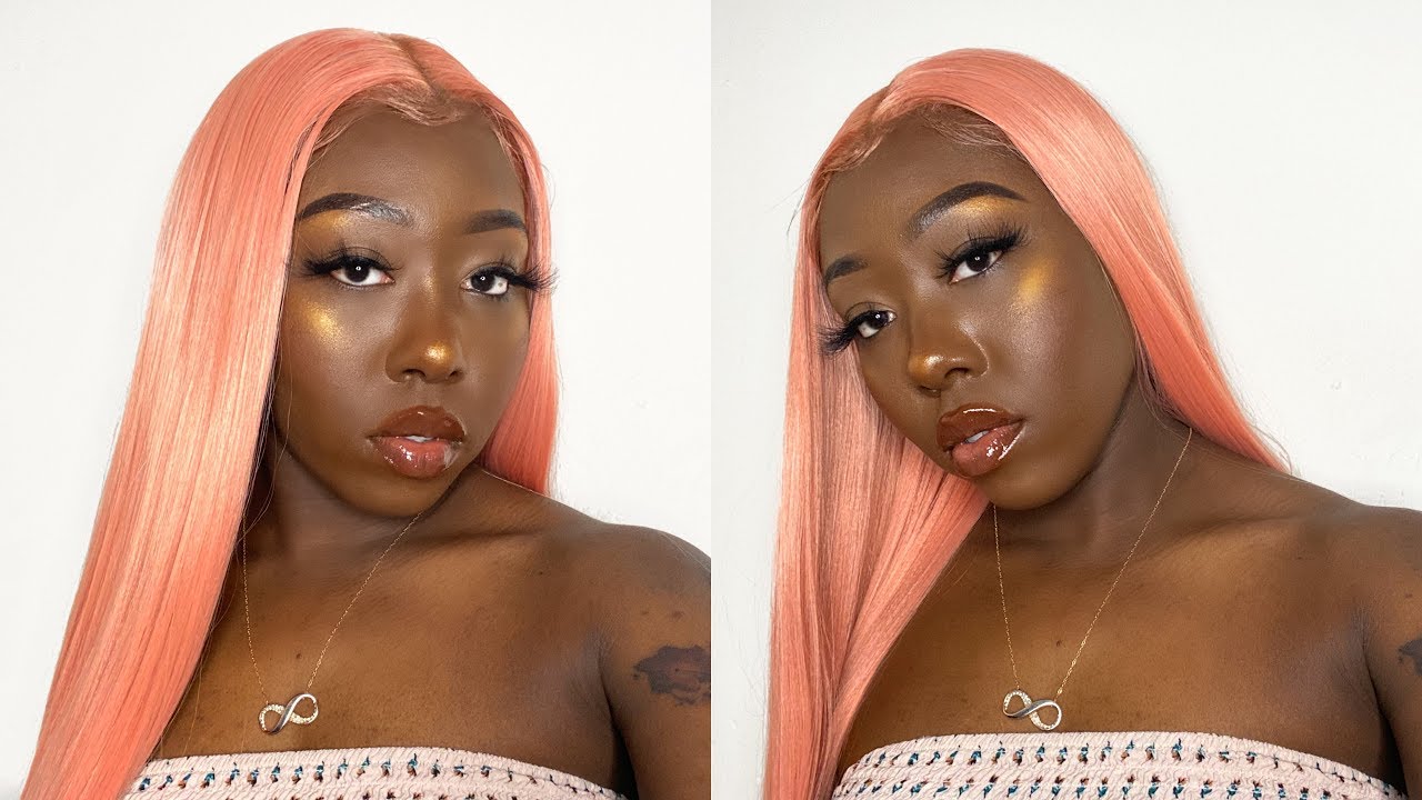 $50 Pink Wig|Affordable 13x6 Synthetic Lace Front Wig|READYWIG
