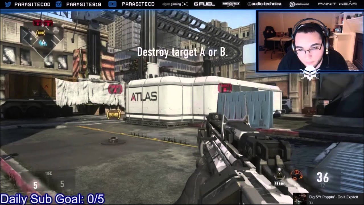 PARASITE COD PRO LEAGUE FAIL/RAGE!