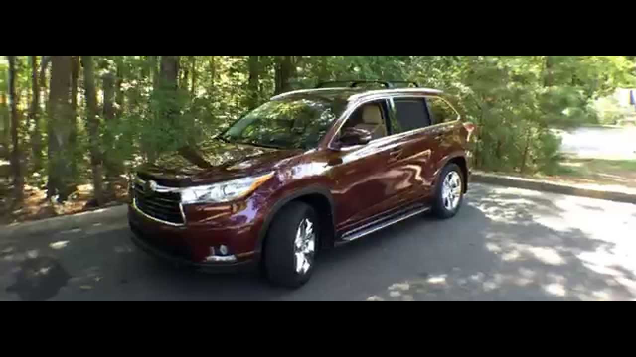 Detailed Walkaround - 2015 Toyota Highlander Limited AWD- Awesome Tour - AutoNetwork
