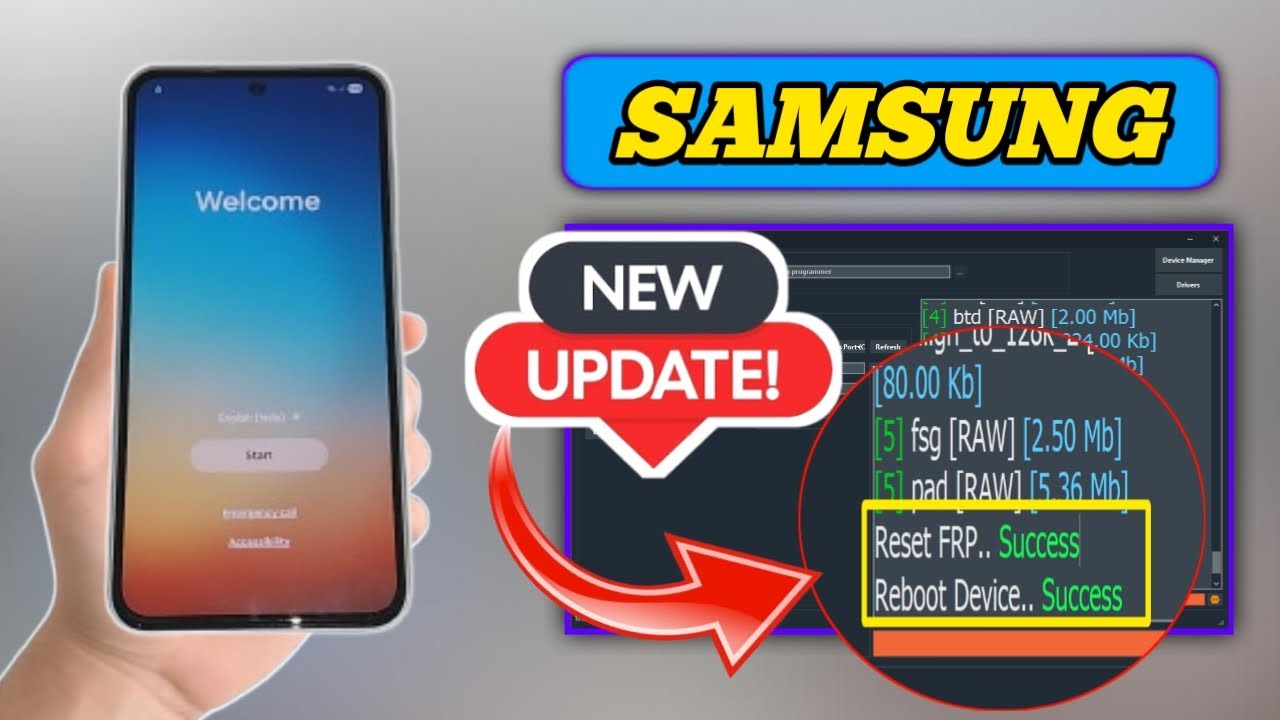 ALL SAMSUNG FRP UNLOCK || ANDROID 13-15-16 || SAMSUNG FRP TOOL FREE || QUALCOMM CPU UNLOCK DONE ✅