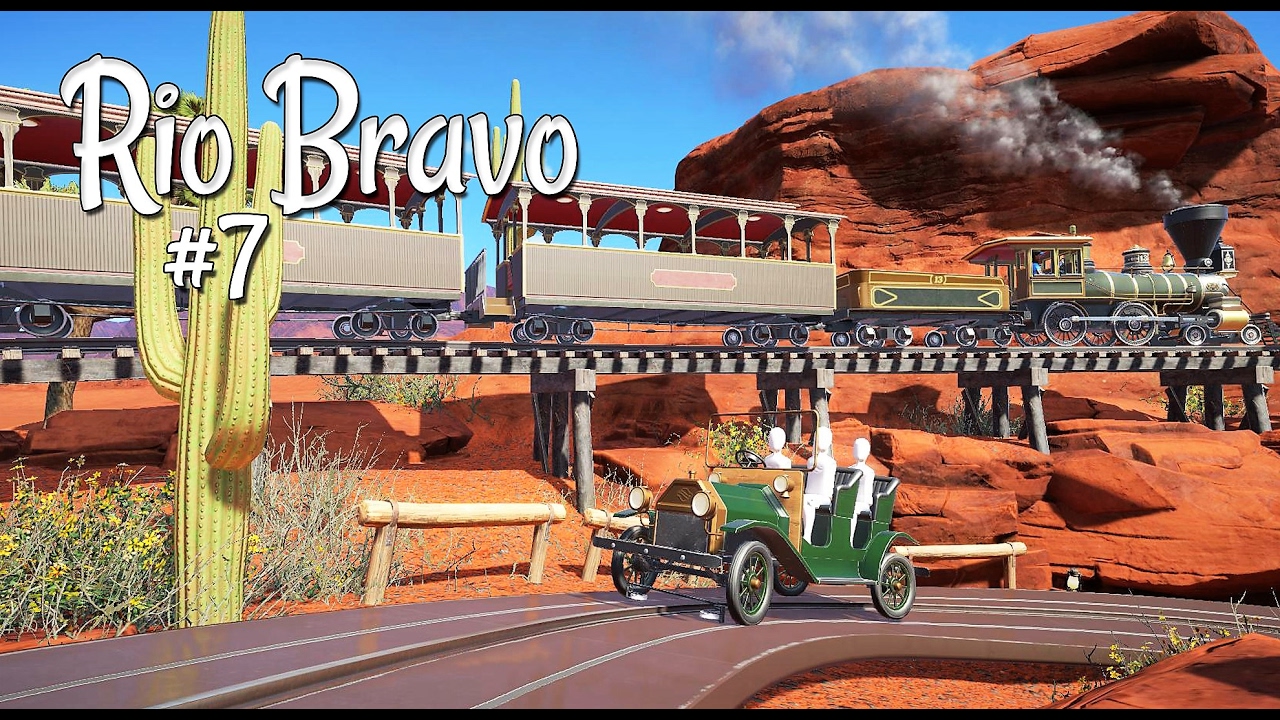 🌵 Track Car Ride | Tannen Track | Let's play Planet Coaster | Ep. 7
