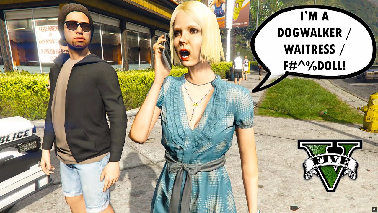 NPC Phone Calls - Failed Hipster Actress | GTA V