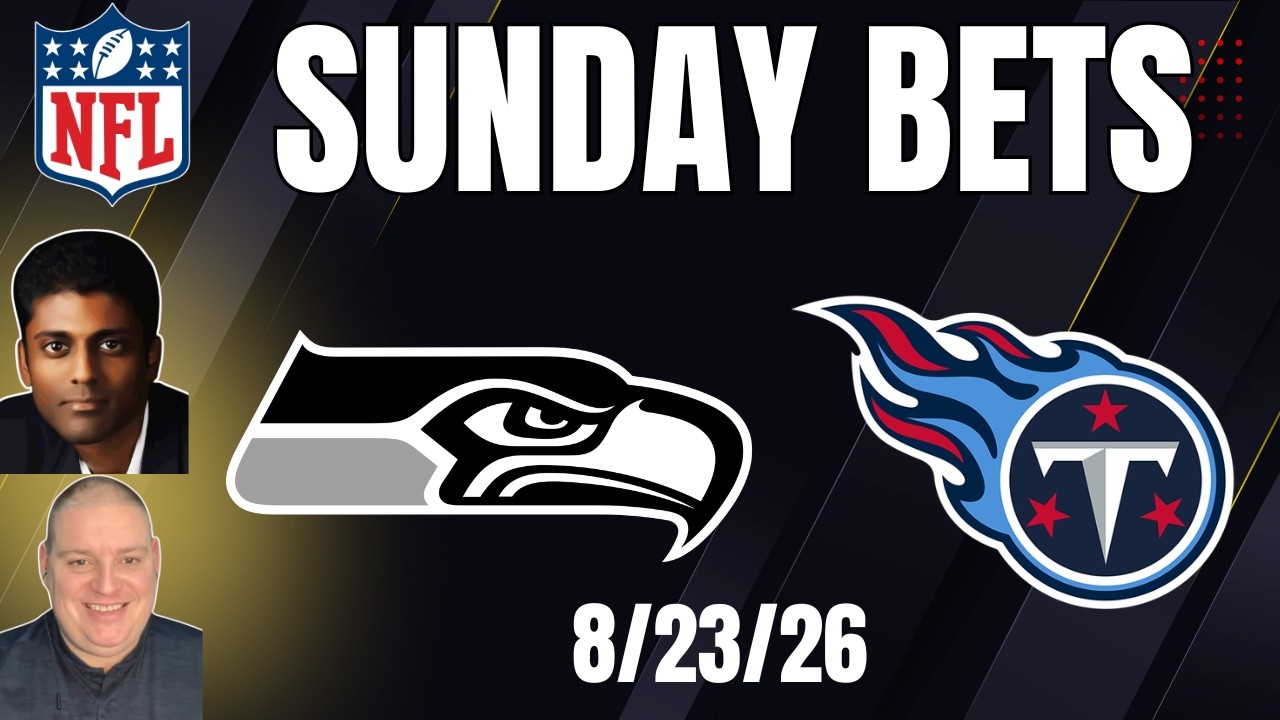 Sunday NFL Preseason Week 2 Picks - 8/23/26 l Craig Trapp & Indian Cowboy NFL Picks & Predictions