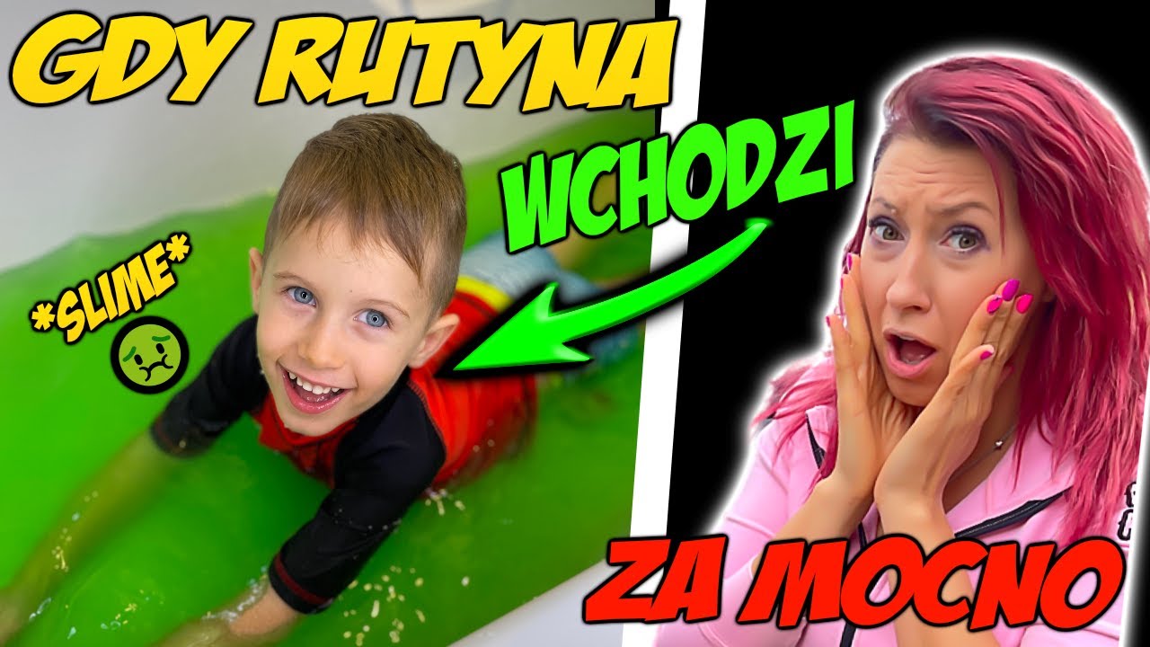 CAŁA ŁAZIENKA W SLIME *byłam w szoku* Wieczorna Rutyna Marivo Vlog #70