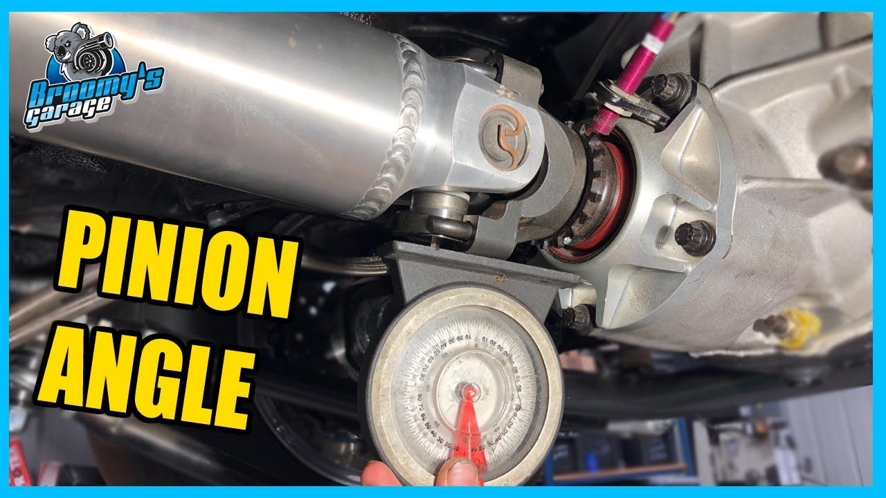 How to Set & Measure Pinion & Driveshaft Angle