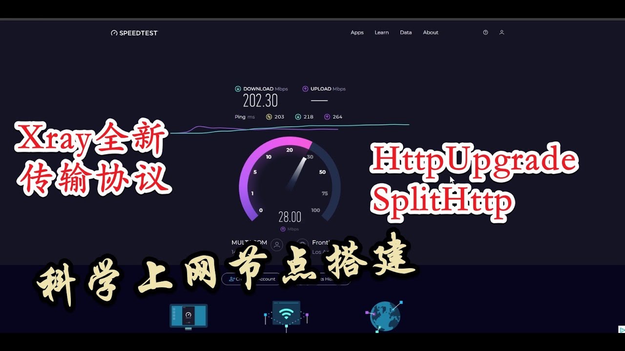 xray最新传输协议SplitHTTP与HttpUpgrade尝鲜 基于Docker快速部署 nginx前置最新Xray黑科技 支持CDN加速科学上网代理VPN VPS部署x-ui xray-core