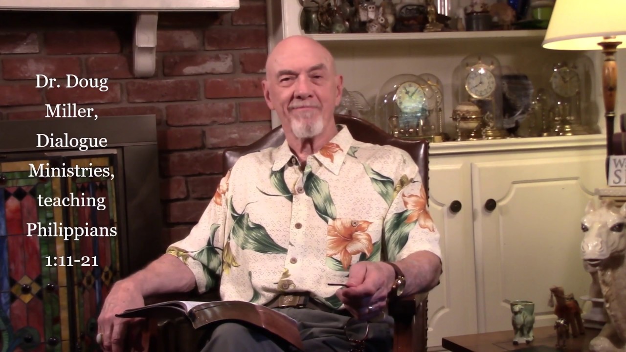 Dr. Doug Miller, Dialogue Ministries, teaching Philippians 