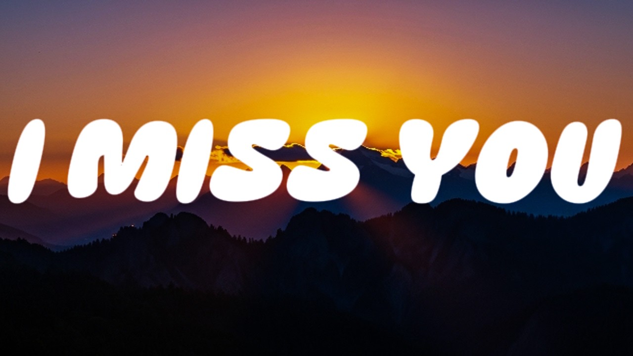 Tony Sun- I MISS YOU (LYRIC)