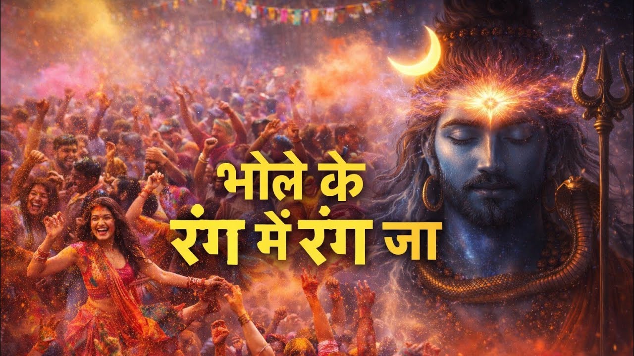 भोले के रंग में रंग जा 🌈 | Holi Special Shiv Bhajan 🔱 | Happy Holi Song