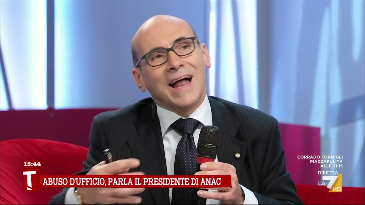 Abuso d'ufficio, parla il presidente Anac Giuseppe Busia
