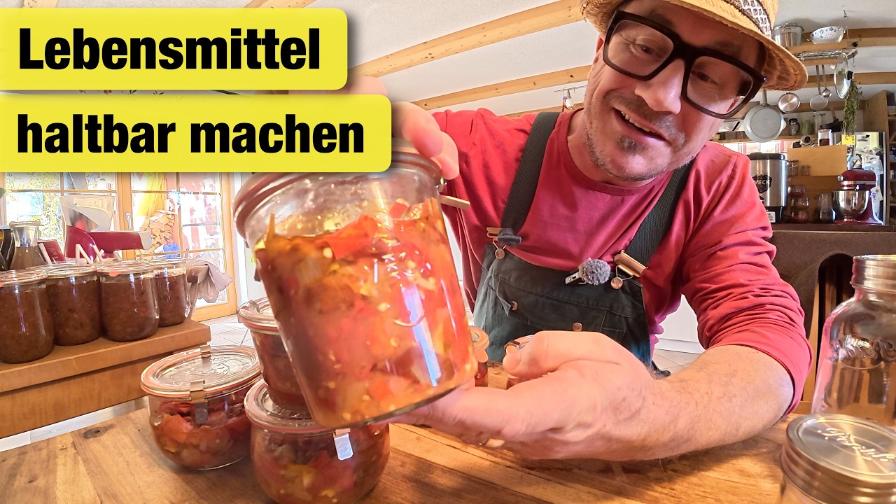 Lebensmittel einfach haltbar machen + schnellste Mayo der Welt