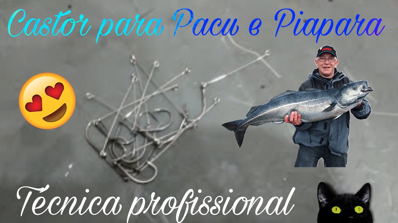 Como castroar anzol para pesca do Pacu e piapara.