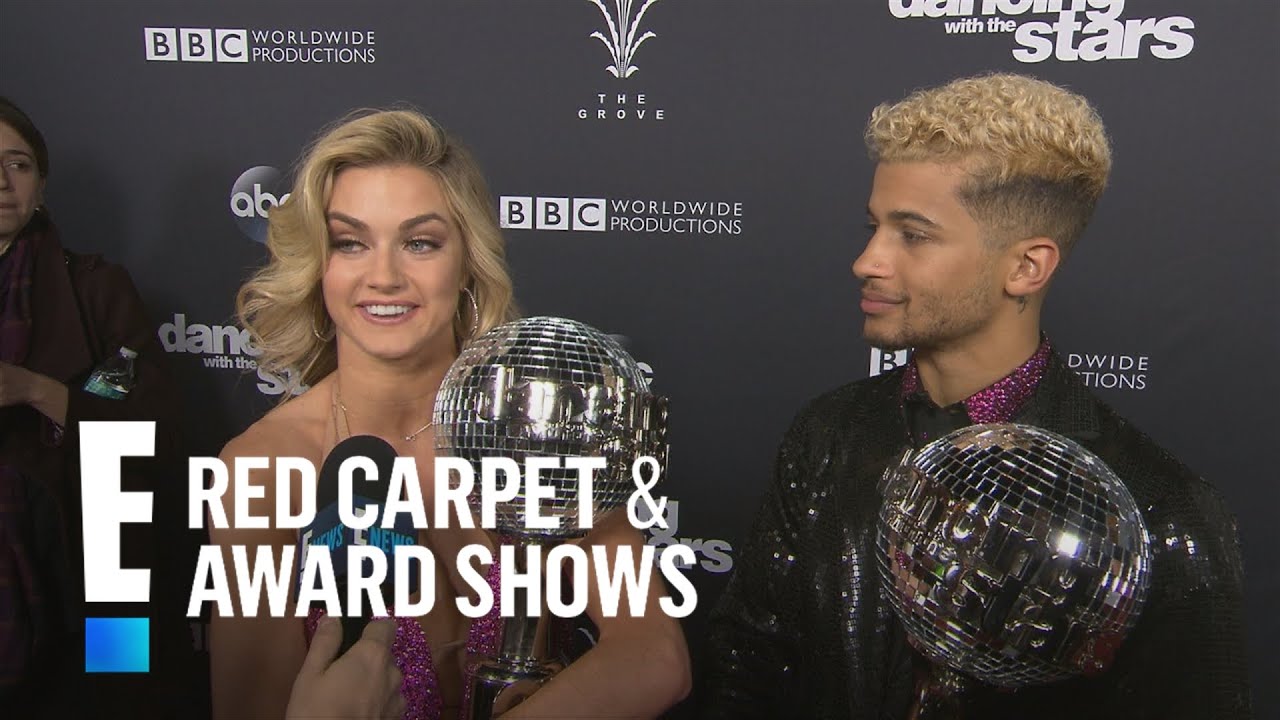 Jordan Fisher & Lindsay Arnold React to Winning 