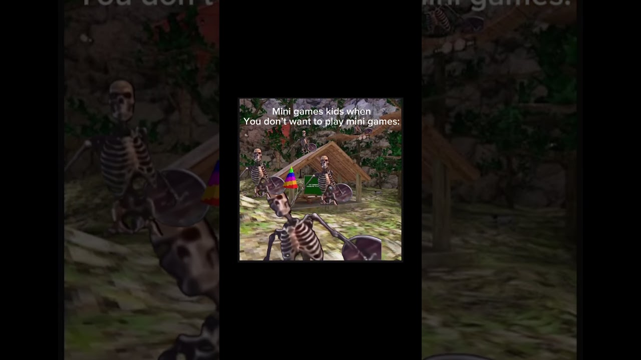 Mini game kids be like:   