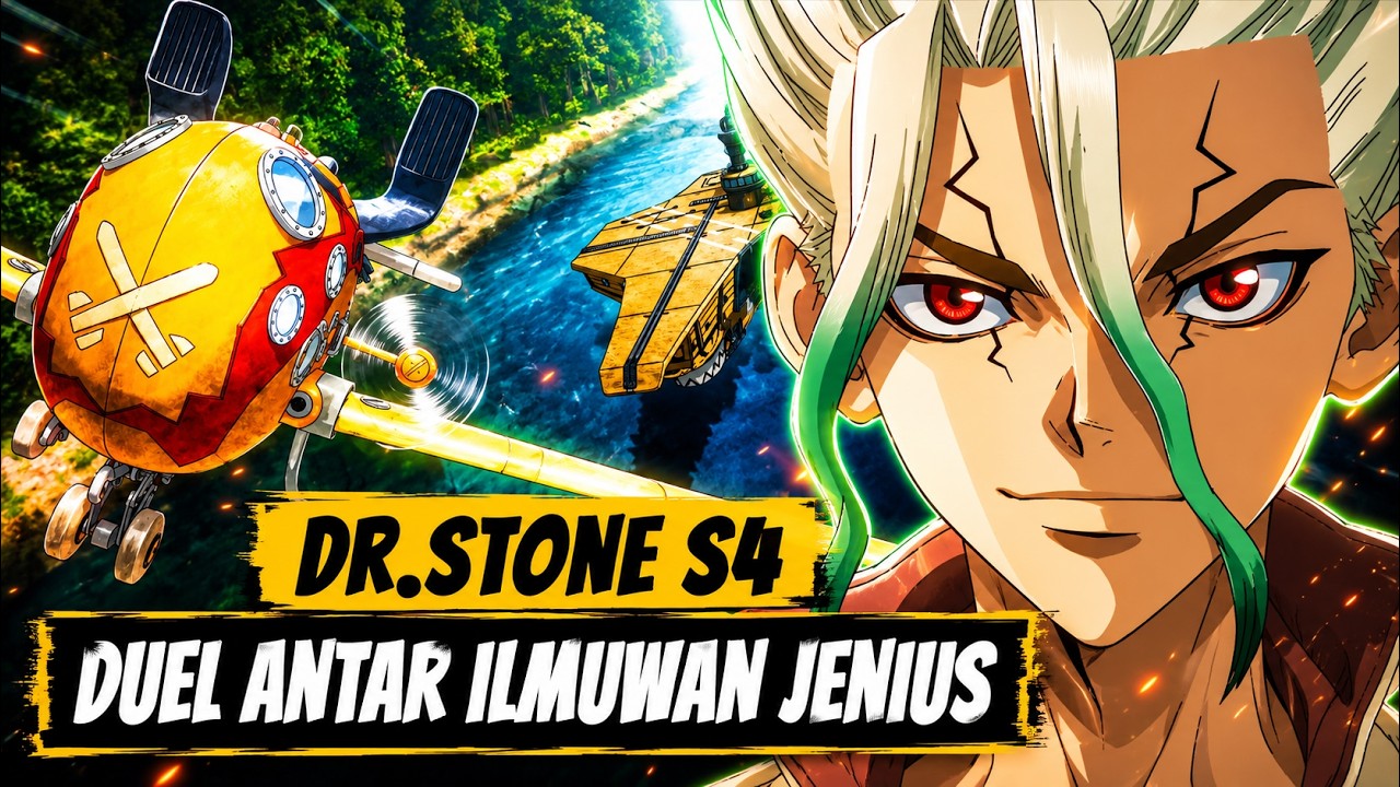 PERTARUNGAN DUA ILMUWAN JENIUS - Dr.Stone S4 Science Future Part 1.2