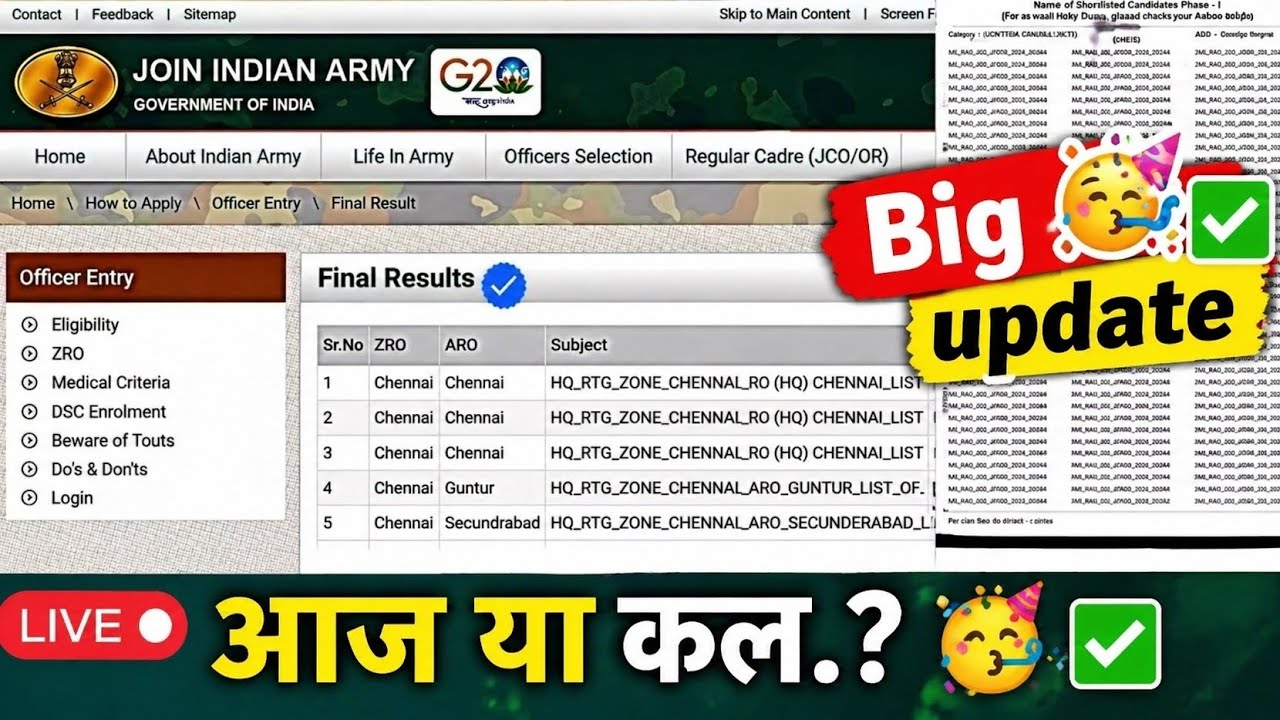 Agniveer phase 2 final result kab ayega.?🥳✅2025,26 || Final cut off and vacancy 🥳🥳
