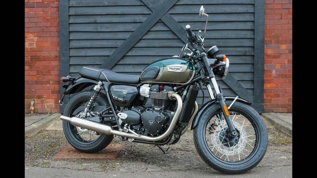 2023 Triumph Bonneville T100 at West Coast Triumph Glasgow