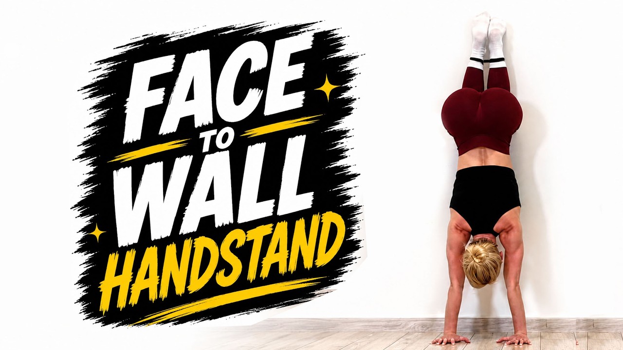 15 Min Intense Face-to-Wall Handstand Conditioning | Strength & Control