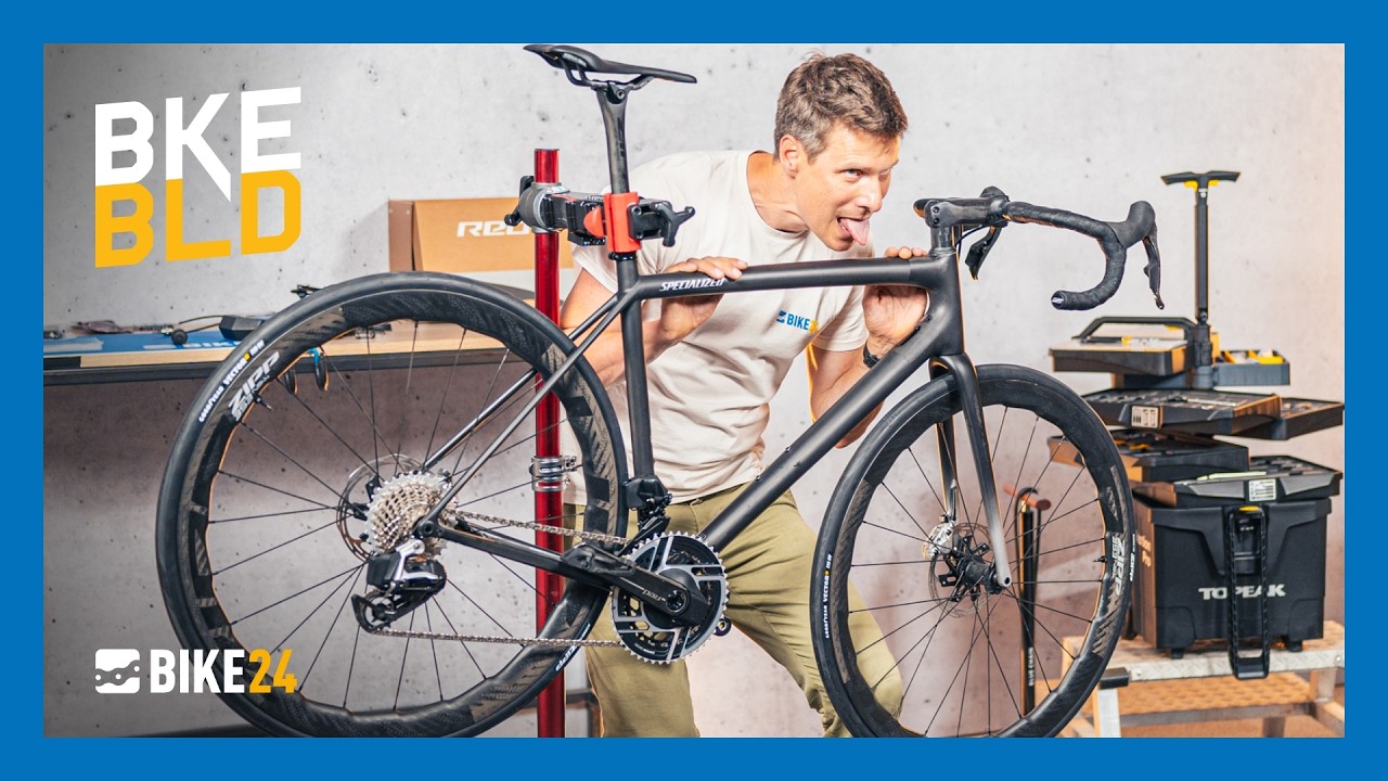 🚲 DREAM BIKE BUILD 6.7 kg super leichtes Specialized Aethos Roadbike, SRAM RED AXS, Zipp, Goodyear