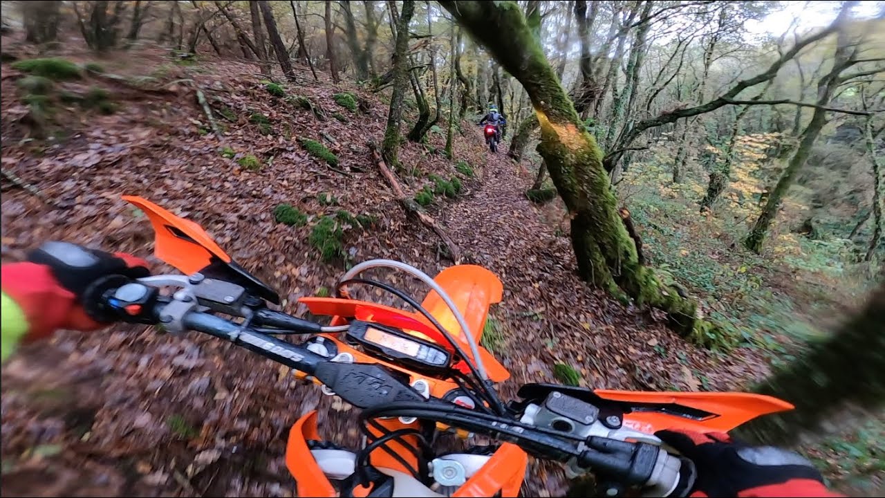 Primeras rutas con una 4t | Enduro | KTM EXC F 250 | SHERCO 300 SE