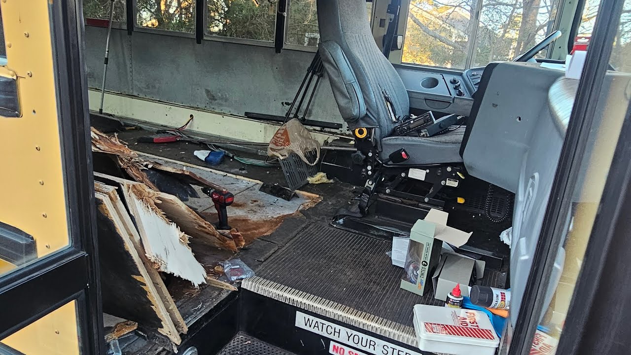 Bus Build, more like bus demo