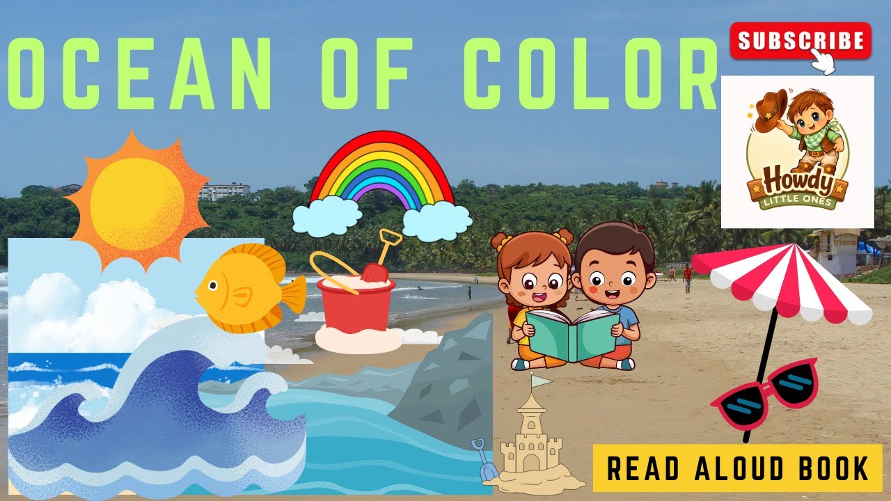 Disney Read Aloud Story For Kids |  Ocean Of Color | Motivational Story for Kids