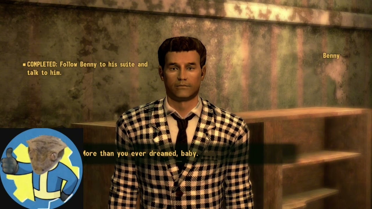 What happens if you sleep with Benny but don't kill him