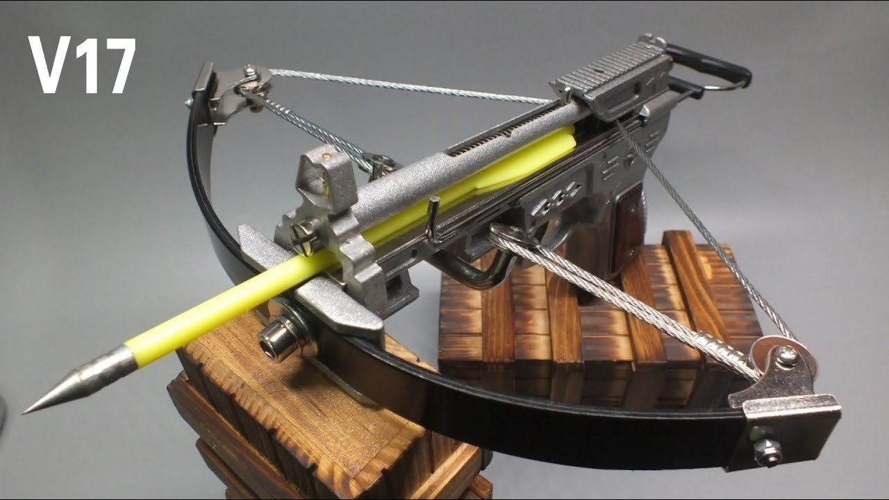 V17 Carbon Fiber Composite Mini Crossbow - Silkwood Decor Grips Small & Powerful A Holiday of Play