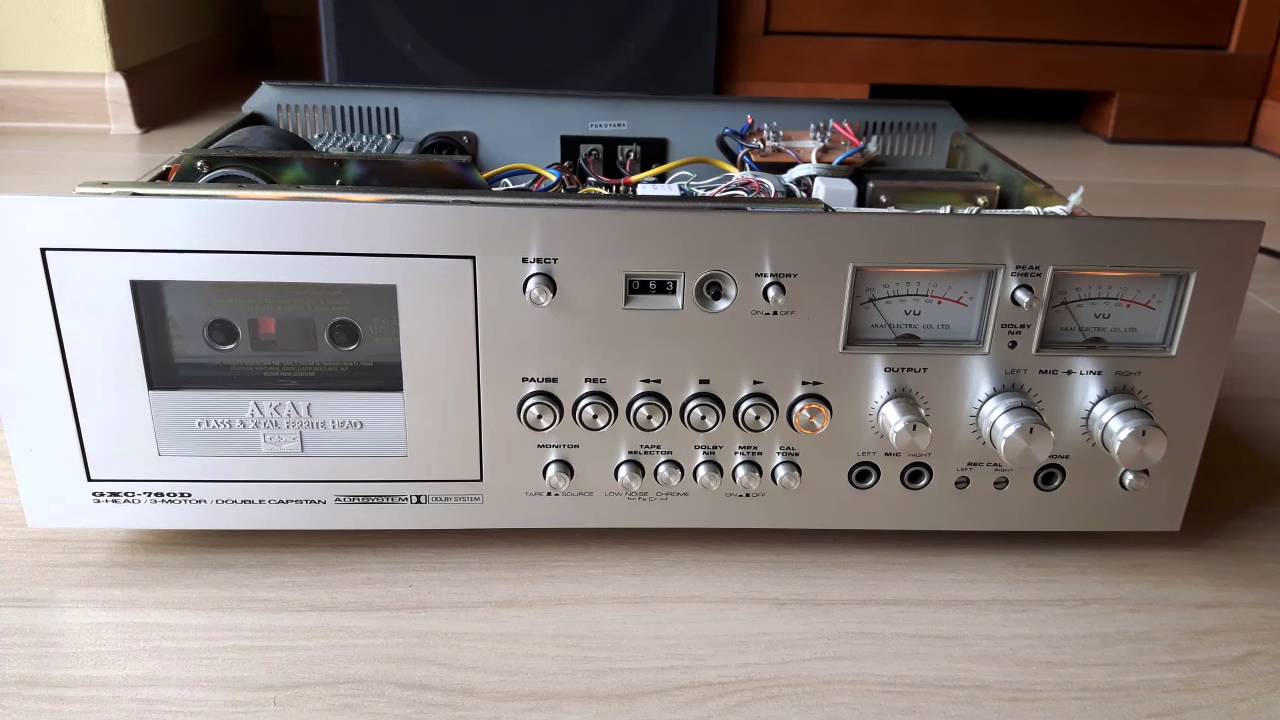 AKAI GXC-760D does not play help