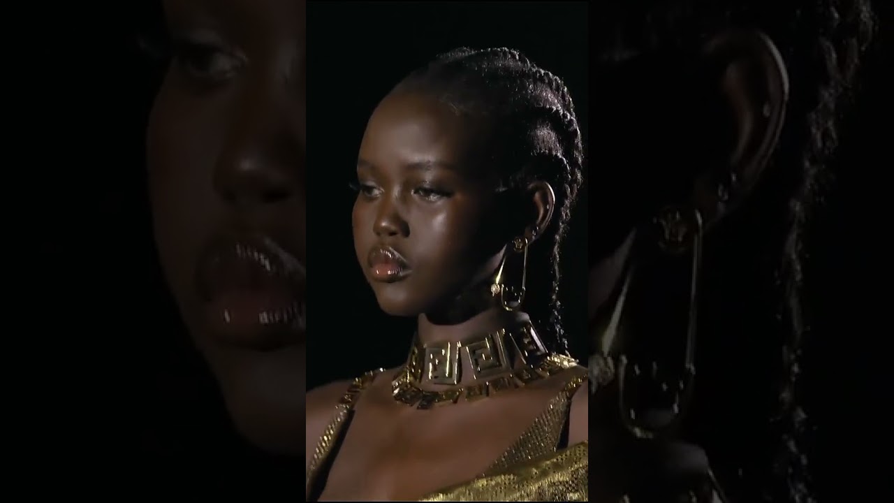 || Adut Akech for Versace X Fendi || 