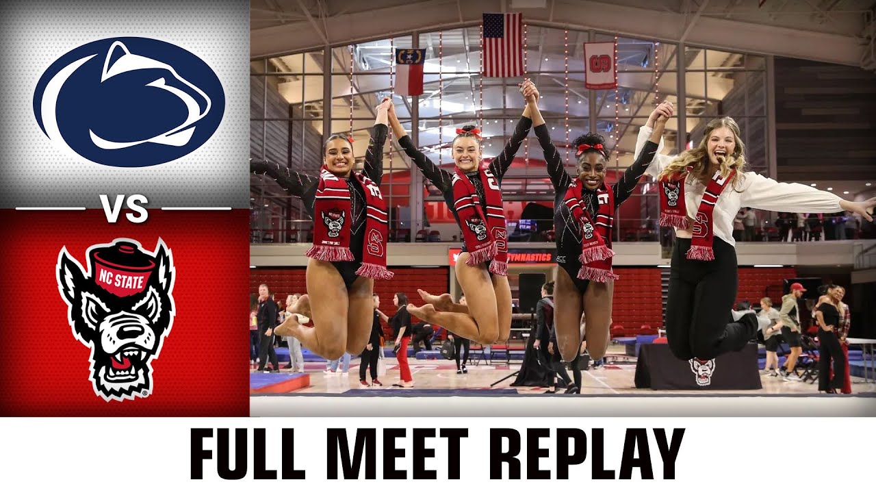 NC State vs. Penn, Penn St. & Texas Women's University Full Quad Meet Replay | 2024 ACC Gymnastics