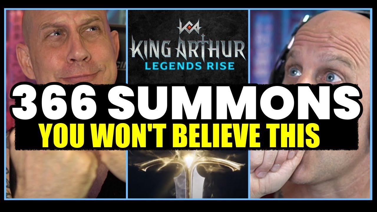 ⚠️So many Top tier LEGENDARY heroes 💪 | 366 SUMMONS | King Arthur Legends Rise rare list