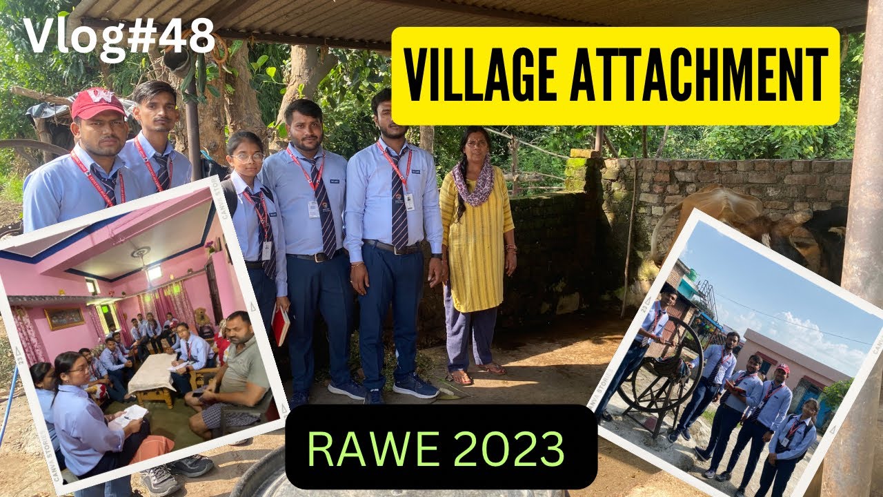 RAWE Programme In Agriculture | Village Attachment Vlogs | Visit Villages In RAWE Programme|