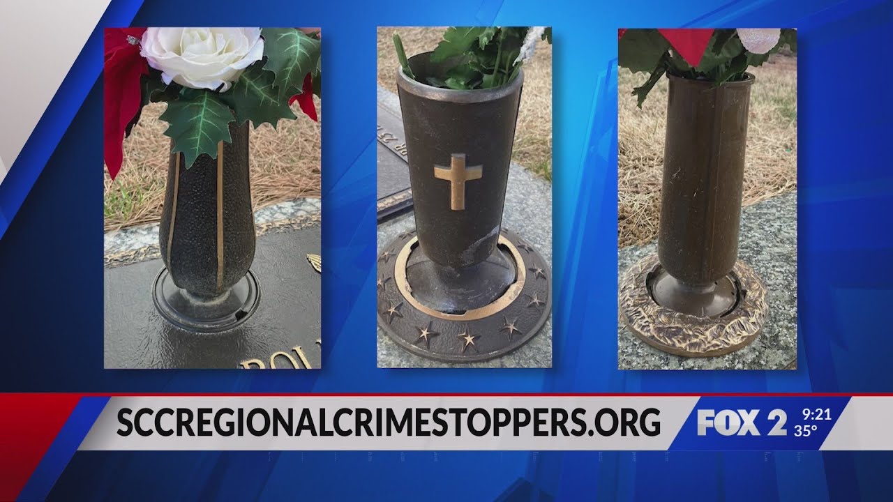 41 vases stolen from St. Charles cemetery: Police