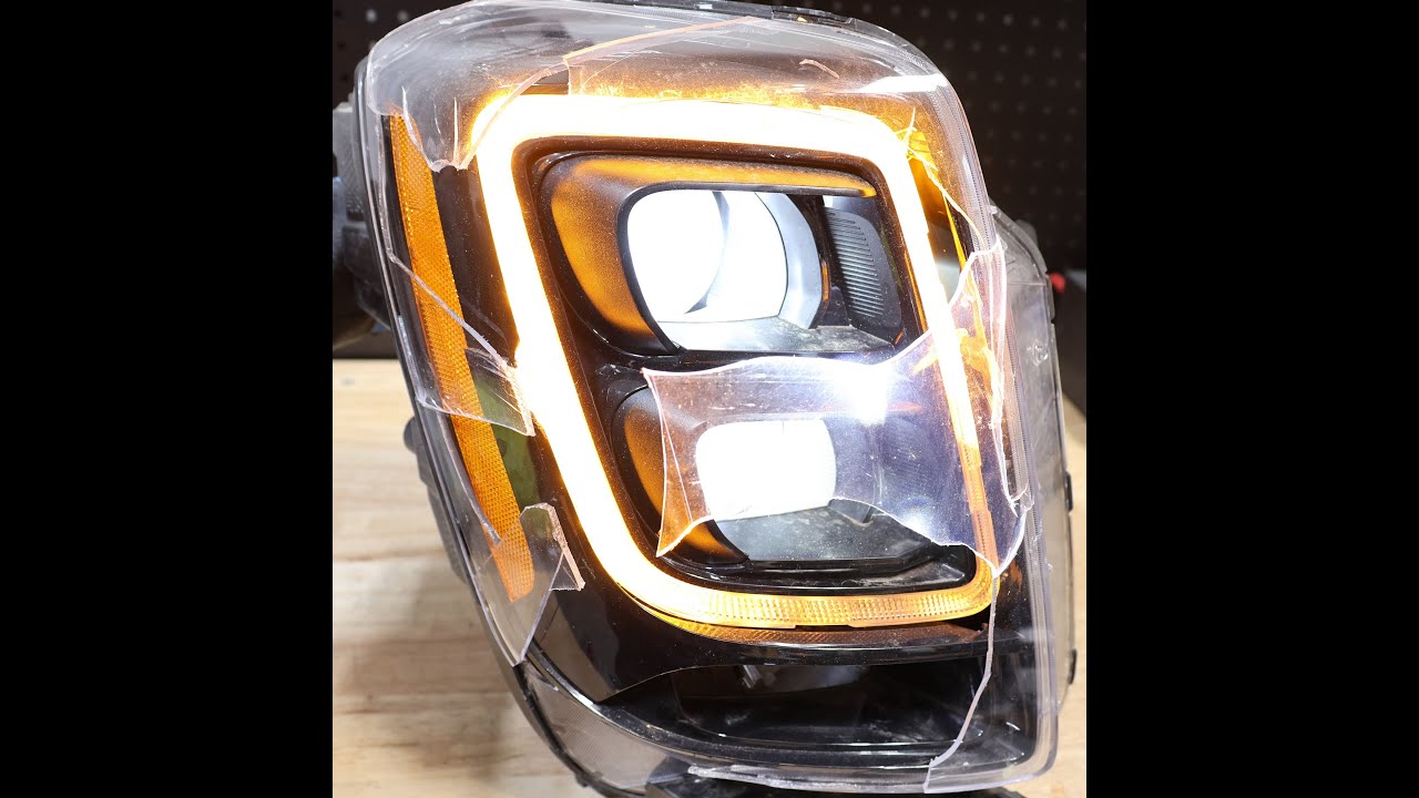 How to disassemble a 2020-2022 Kia Telluride OEM LED Headlight