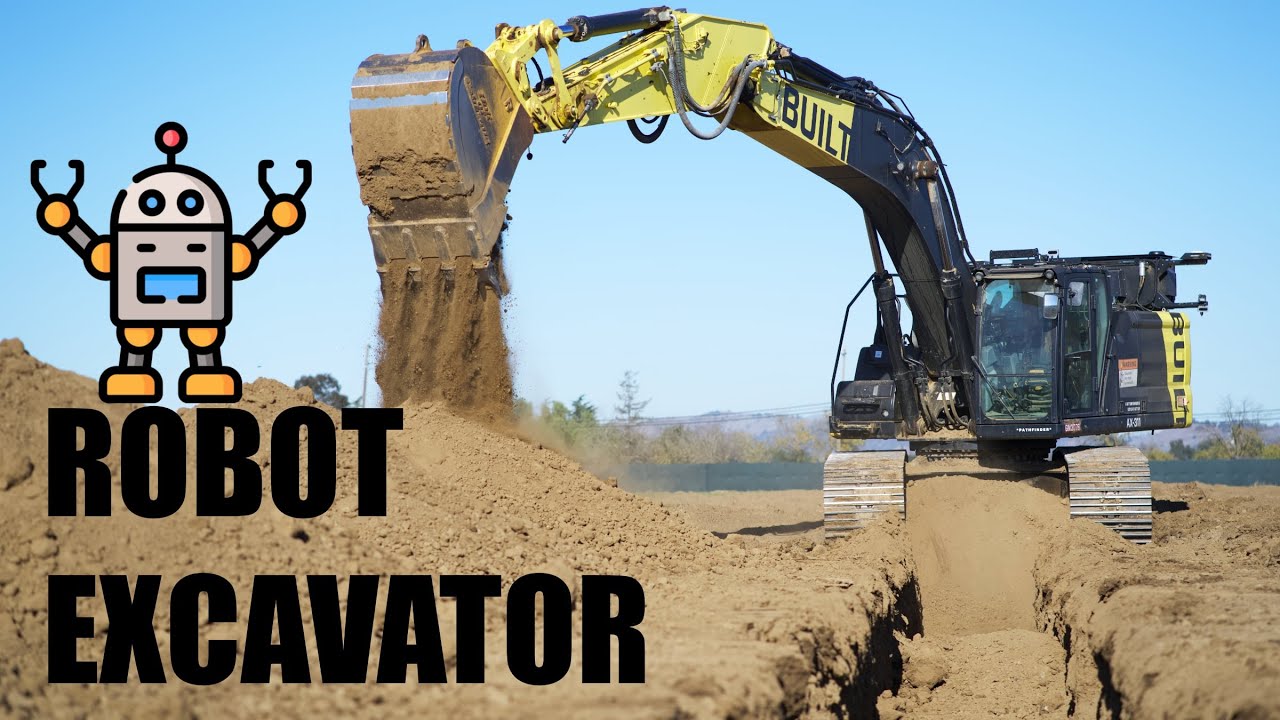 Built Robotics Robot Excavators