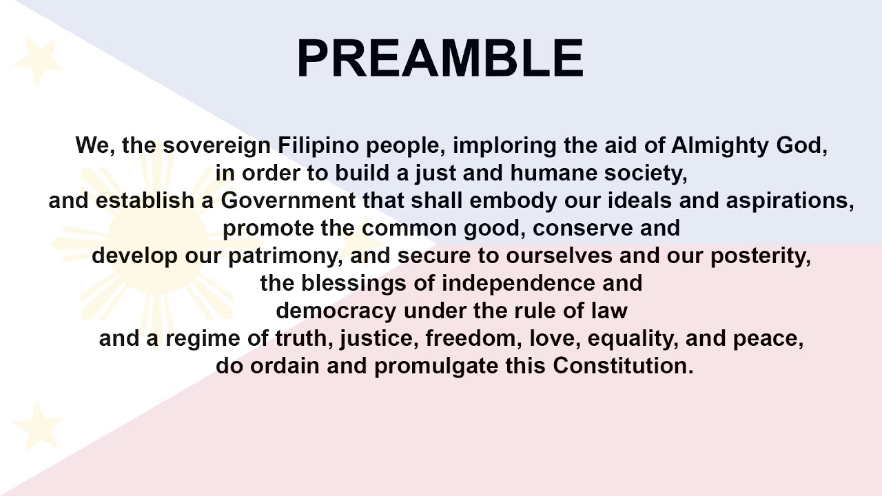 PREAMBLE