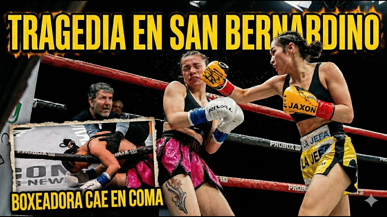 BOXEADORA ADOLESCENTE EN COMA: El Horrendo Nocaut que Conmocion&oacute; San Bernardino